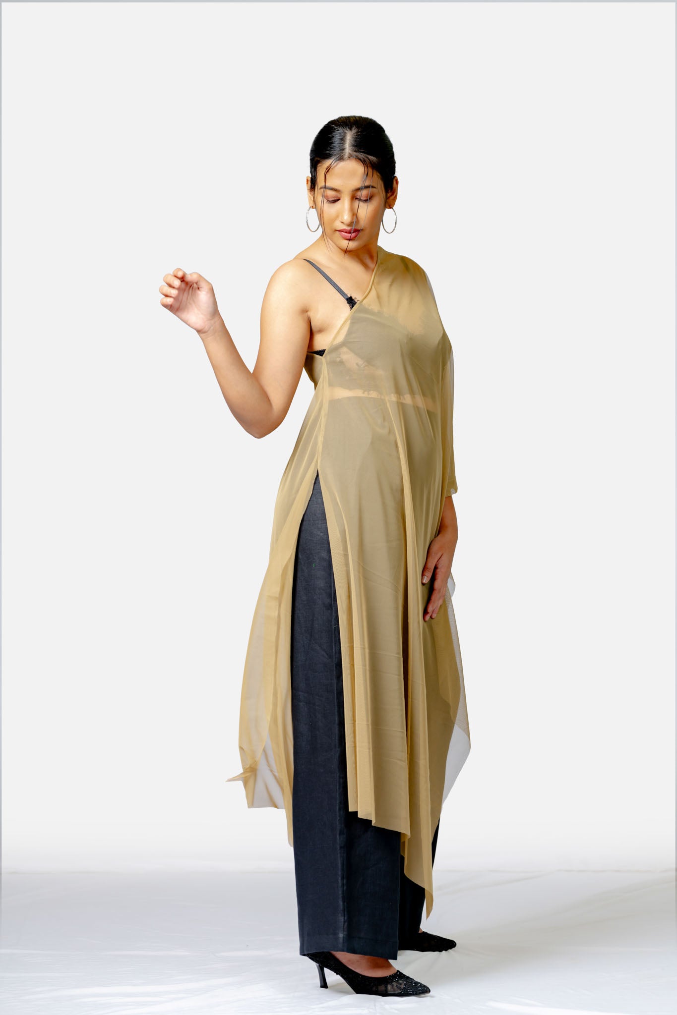 Olive Net Sash