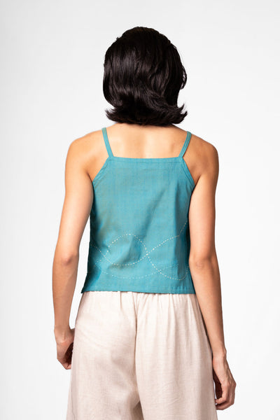 Blue Tank Top
