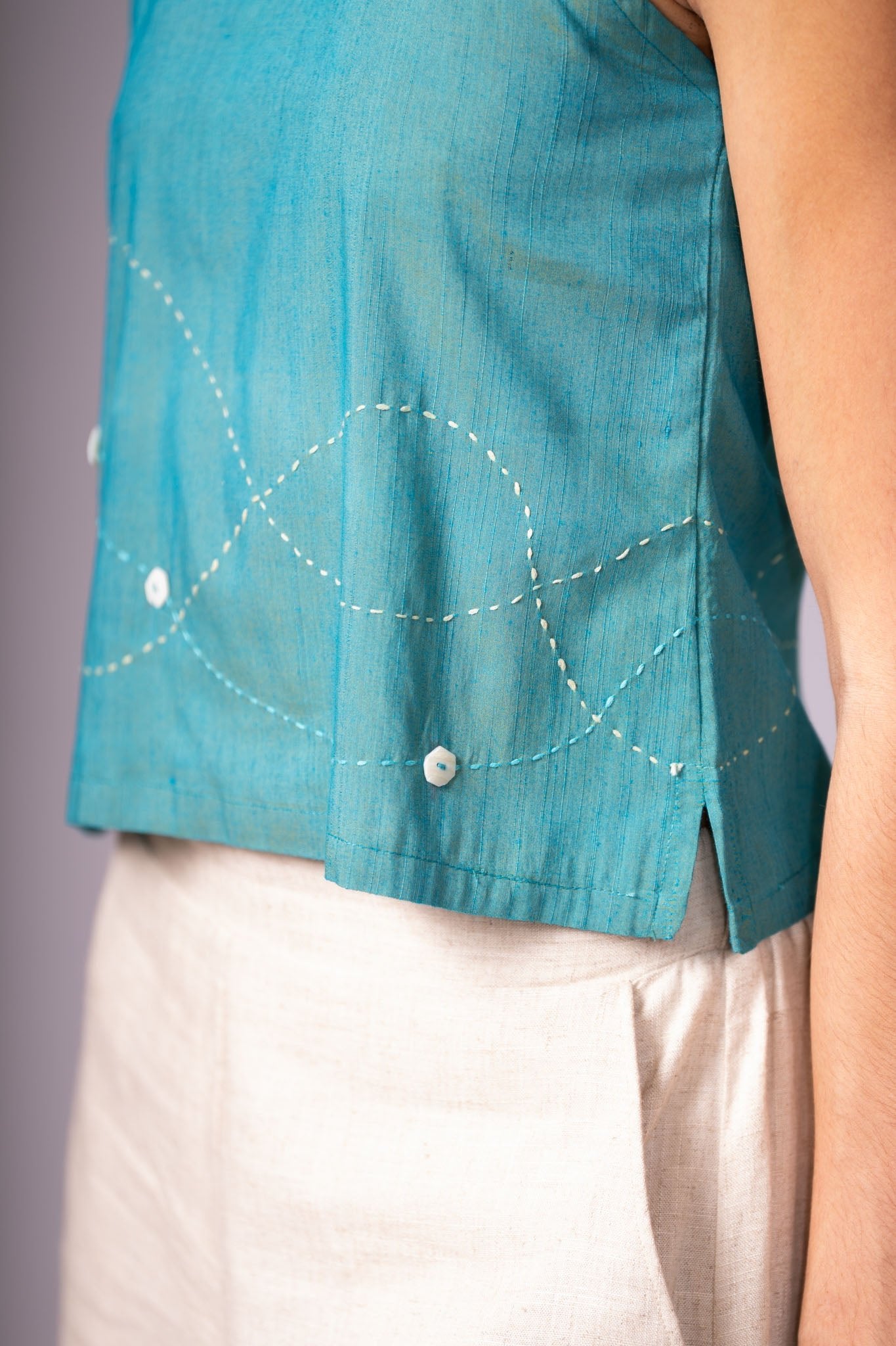 Blue Tank Top