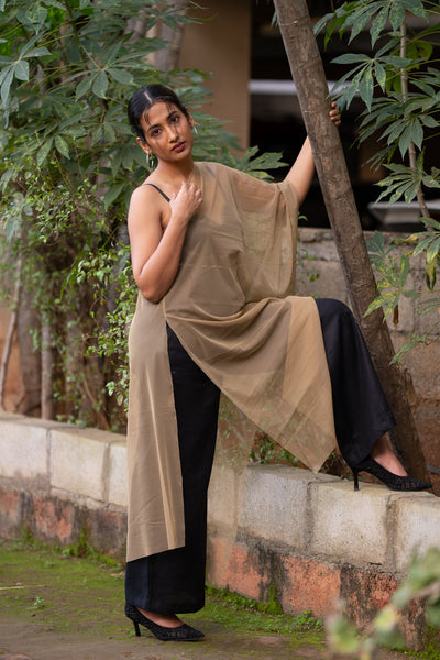 Olive Net Sash