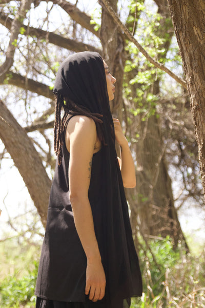 Black Skinny Chunni