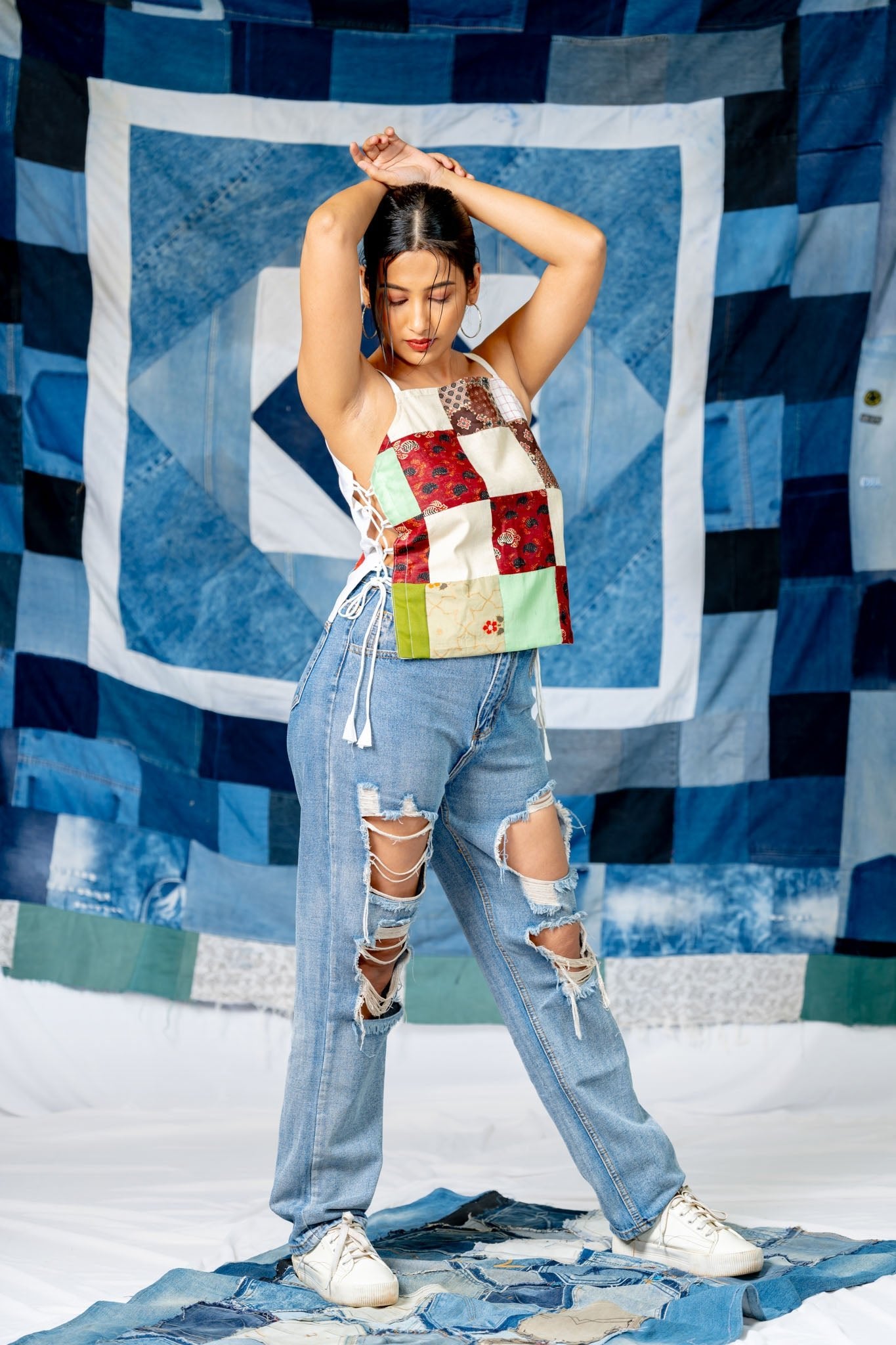 Patchwork Tank Top