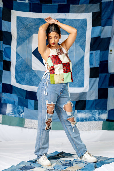 Patchwork Tank Top