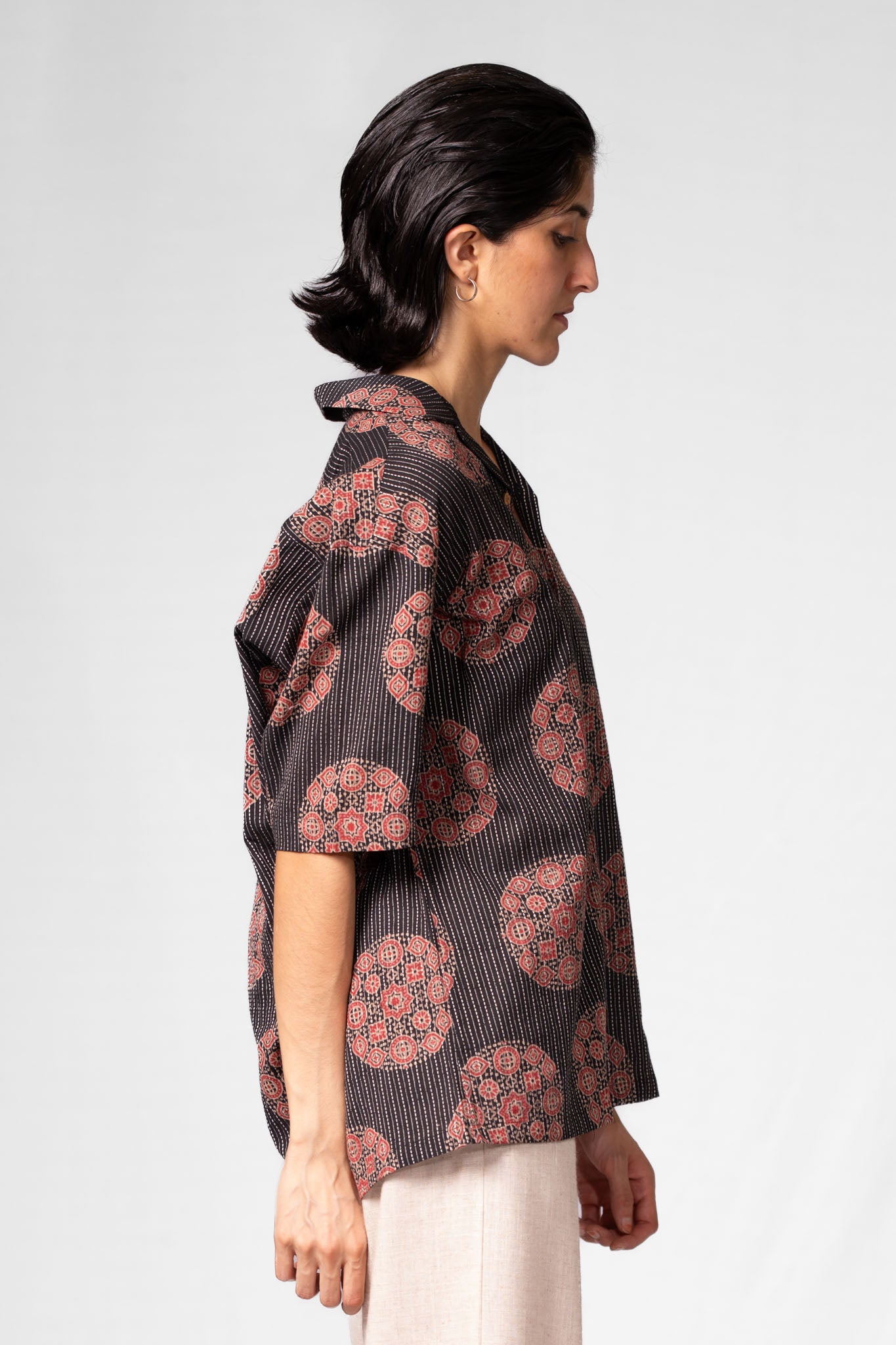 Kalamkari Button Down Shirt