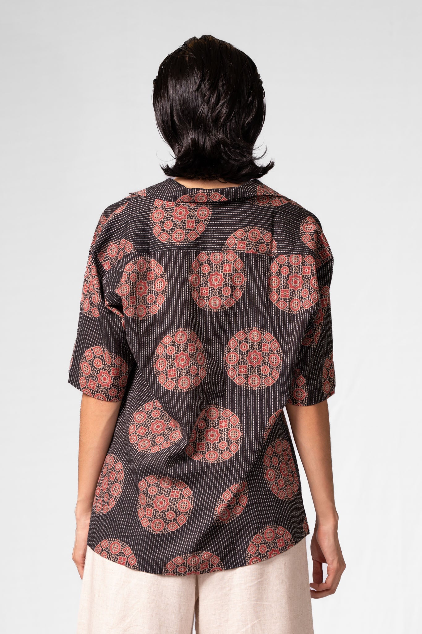 Kalamkari Button Down Shirt