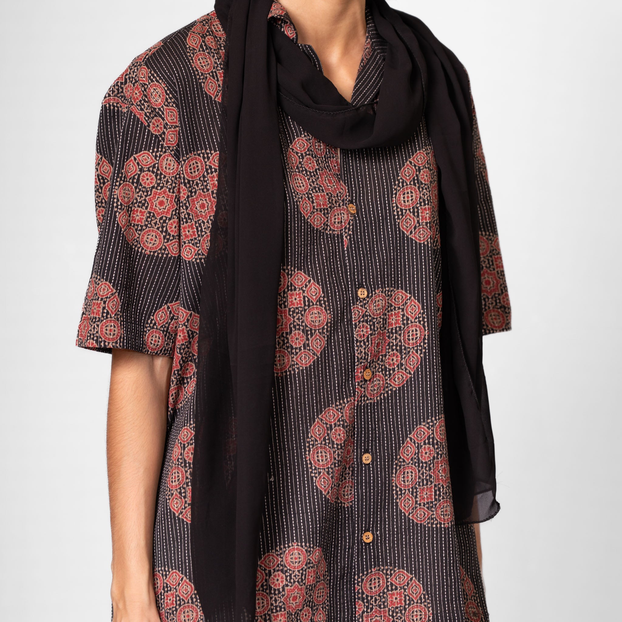 Kalamkari Button Down Shirt